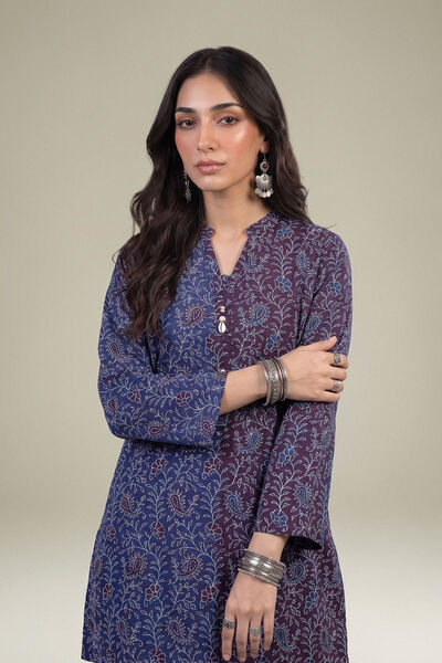 Printed | Light Khaddar | Short Printed Kurta | GBP 30.00