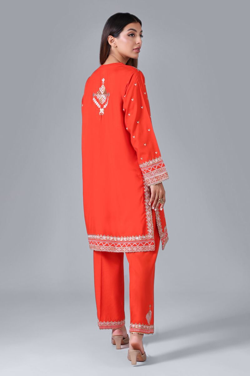 Embroidered | Dull Raw Silk | Kurta | null