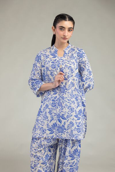 Printed | Cotton Dobby | Floral Cotton Kurta | GBP 20.00