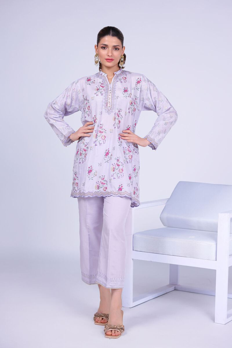 Embroidered | Raw Silk | Kurta | GBP 50.00