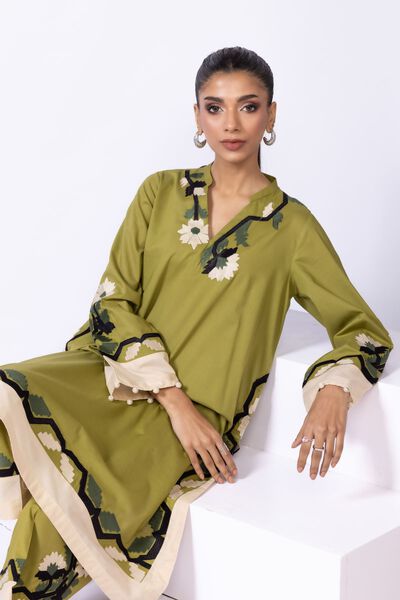 Embroidered | Cambric | Kurta | GBP 15.00
