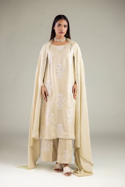 Embroidered | Raw Silk | Kurta | GBP 45.00