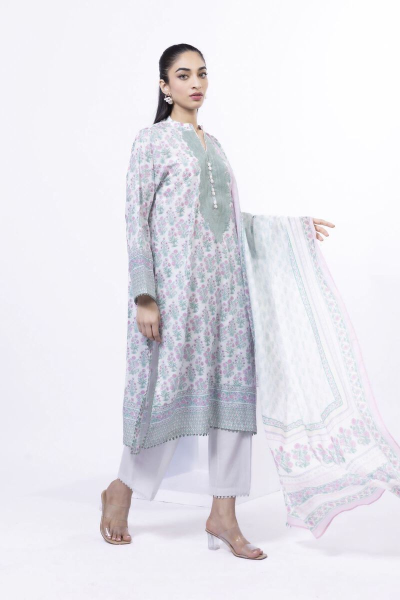 Embroidered | Lawn | Fabrics 3 Piece | null