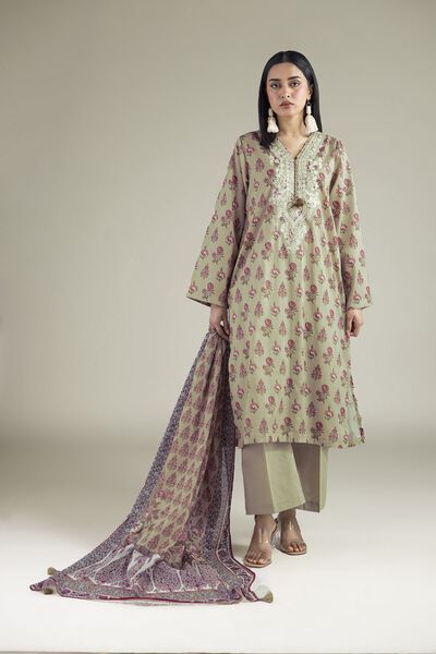 Embroidered | Lawn | Fabrics 3 Piece | GBP 28.00