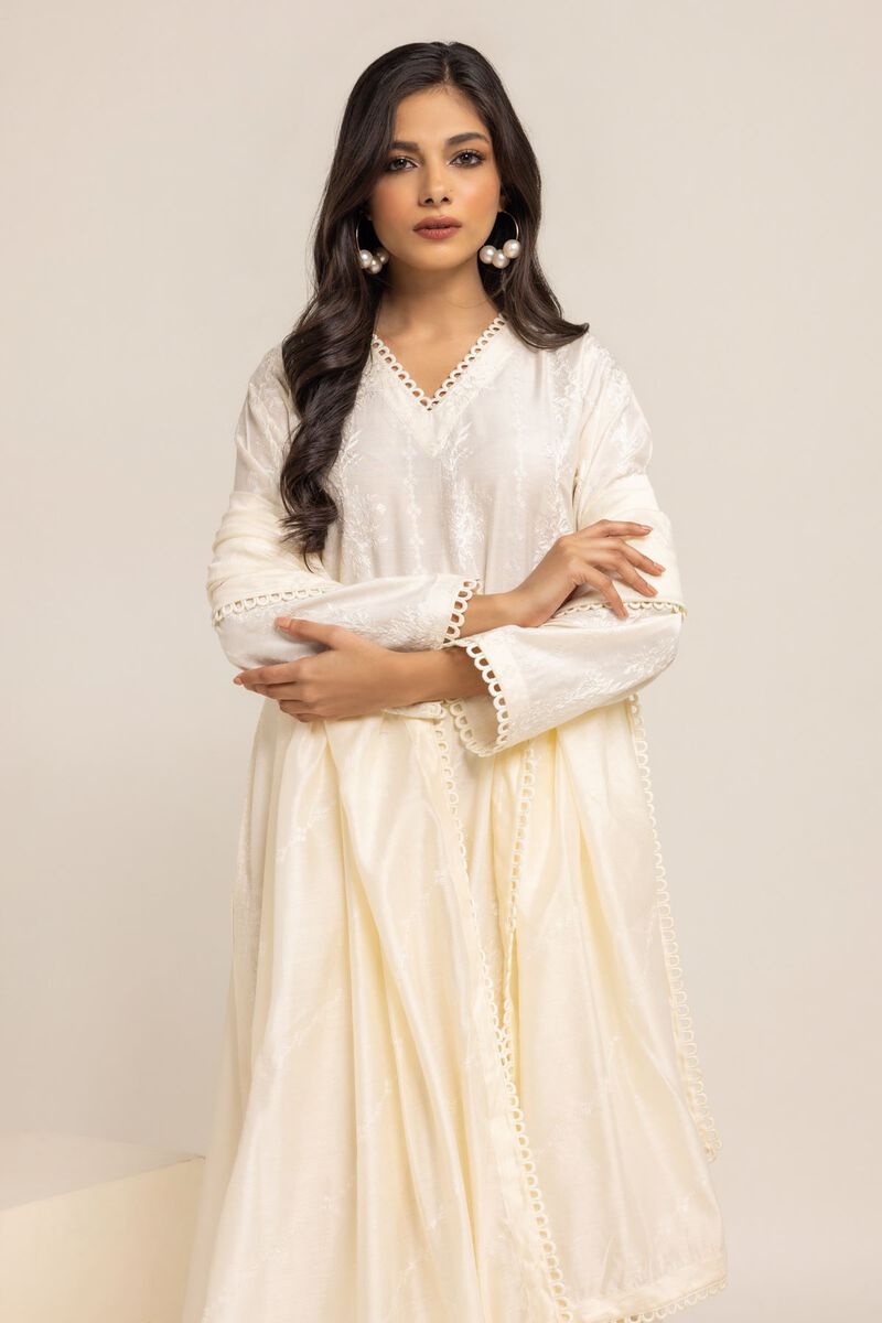 Embroidered | Cotton Net | Dupatta | null