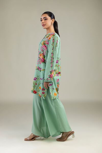 Printed | Cotton Dobby | Solid Cotton Pants | GBP 25.00