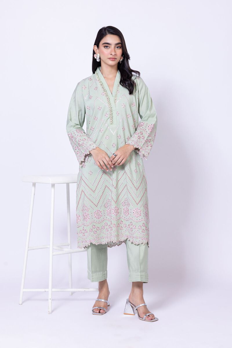 Embroidered | Dull Raw Silk | Kurta | GBP 13.50