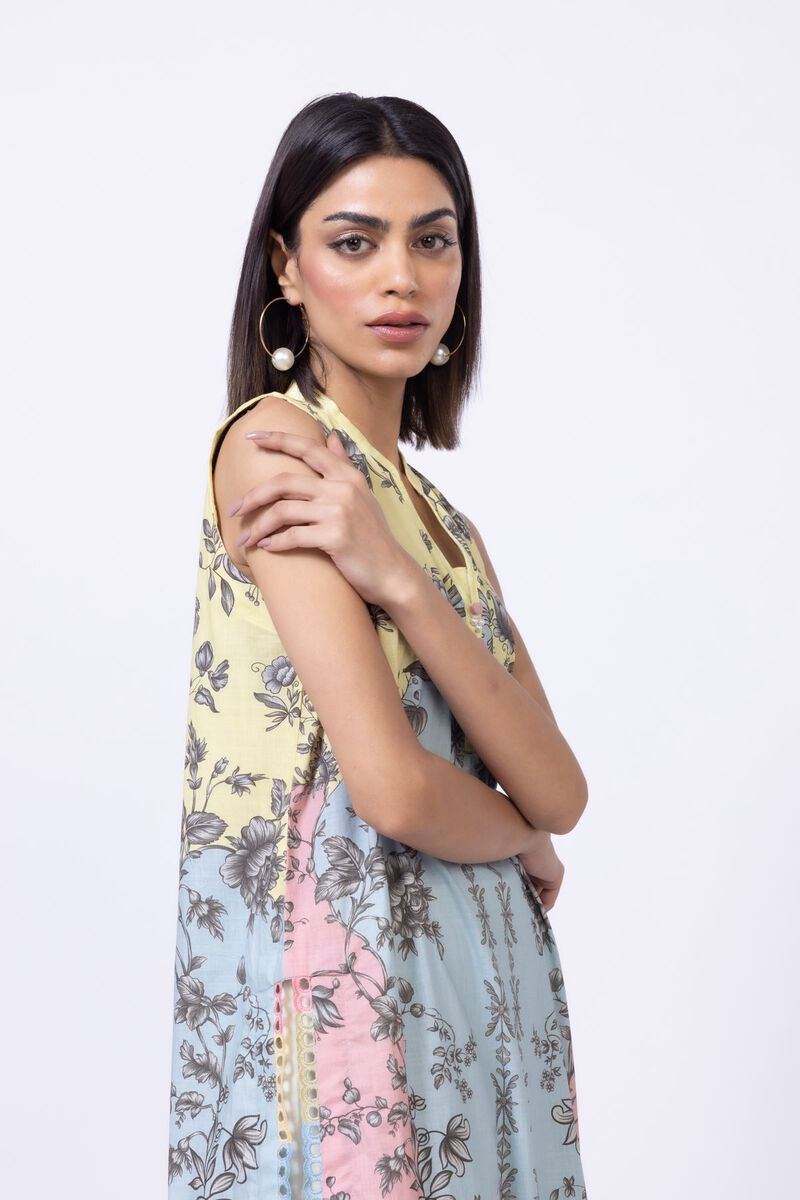 Embroidered | Crosshatch Poplin | Kurta | GBP 12.50