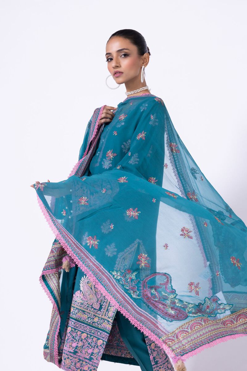 Embroidered | Bamber Chiffon | Dupatta | null
