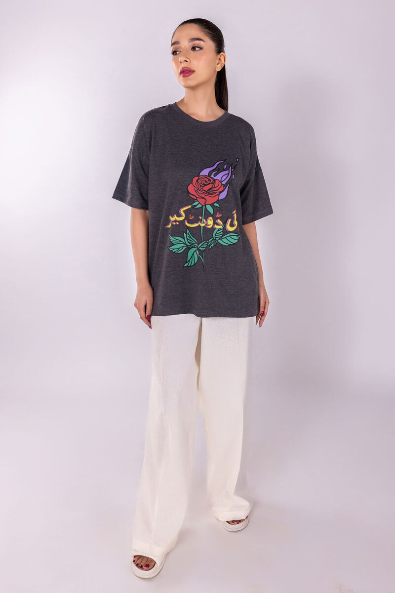 Printed | Cotton Jersey | T-shirt | null