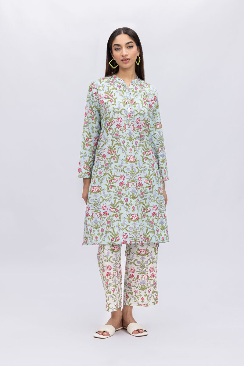 Printed | Crosshatch Poplin | Pants | GBP 6.00