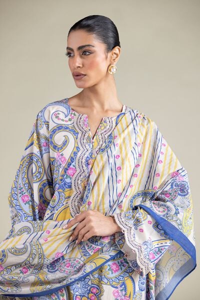 Embroidered | Lawn | Fabrics 3 Piece | GBP 30.00
