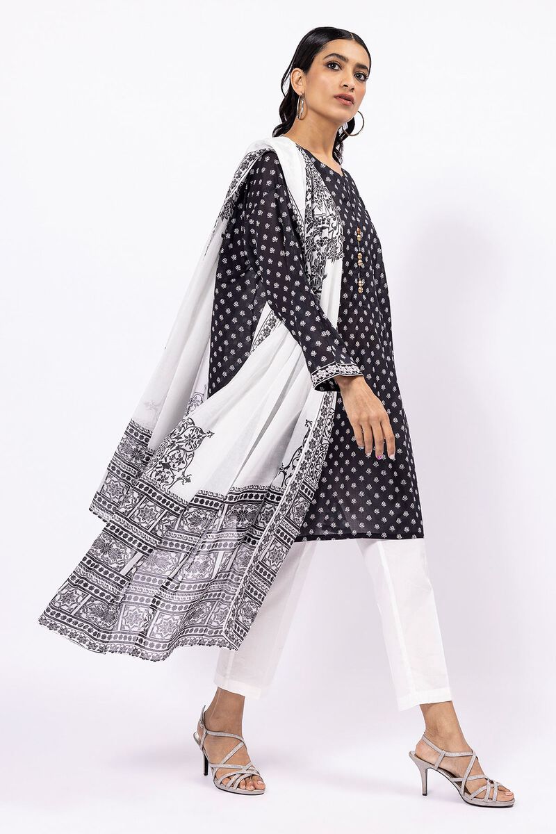 Printed Lawn | Top Dupatta | Fabrics 2 Piece | null