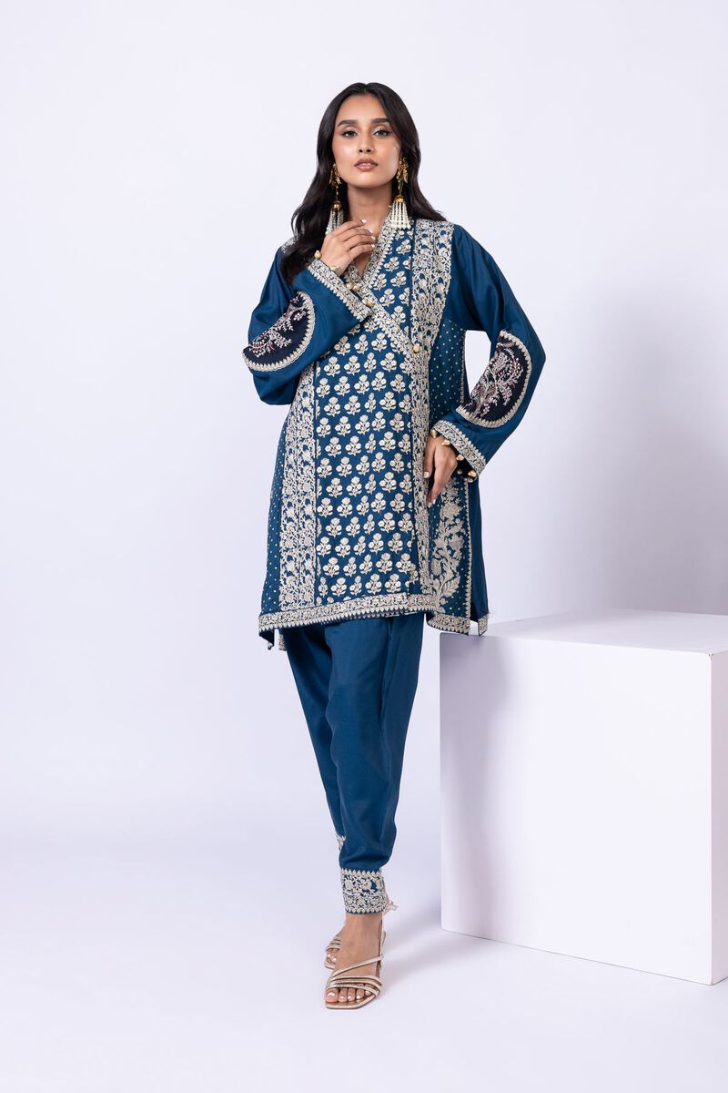 Embroidered | Viscose Oak Silk | Kurta | GBP 24.00