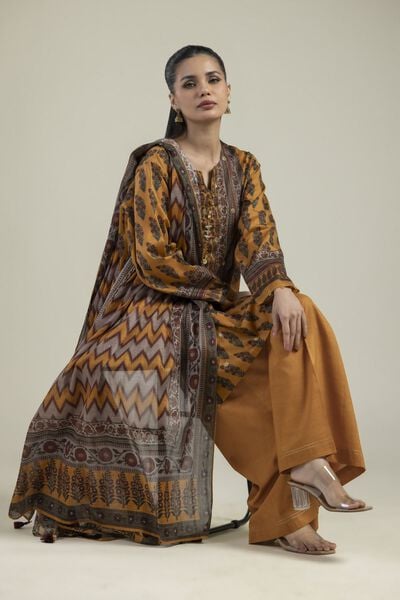 Embroidered | Textured Lawn | Tailored Lawn Set | GBP 45.00