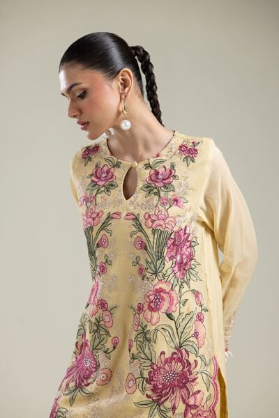 Paper Silk | Short Silk Kurta | GBP 55.00