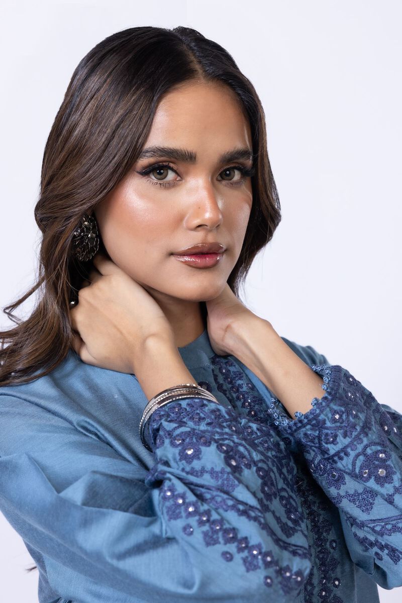 Embroidered | Raw Silk | Kurta | GBP 19.50