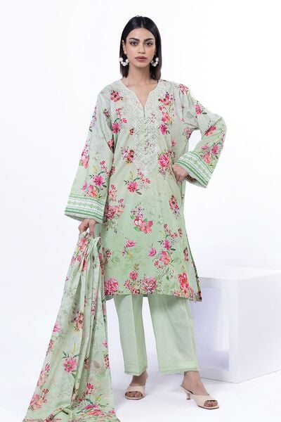 Embroidered | Lawn | Fabrics 3 Piece | GBP 10.50
