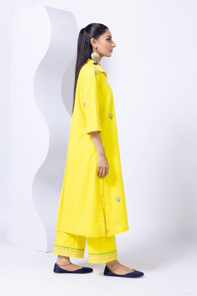 Embroidered | Chambray | Pants | GBP 6.00