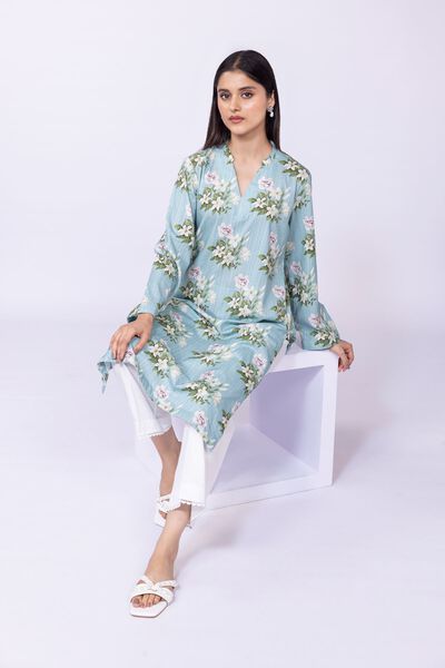 Printed | Ripple Waves | Kurta | GBP 12.00