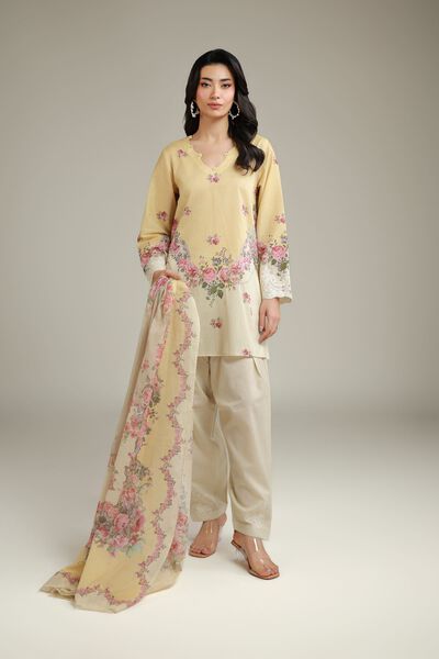 Embroidered | Lawn | Fabrics 3 Piece | GBP 35.00