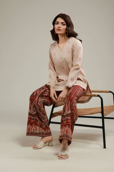 Embroidered | Cotton Crinkle | Kurta | GBP 30.00