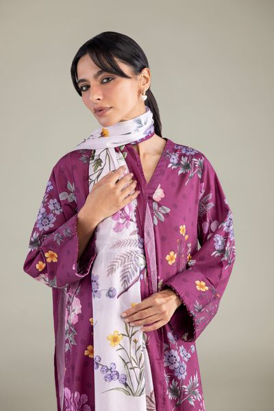 Printed | Lawn | Lawn Floral Dupatta | GBP 25.00