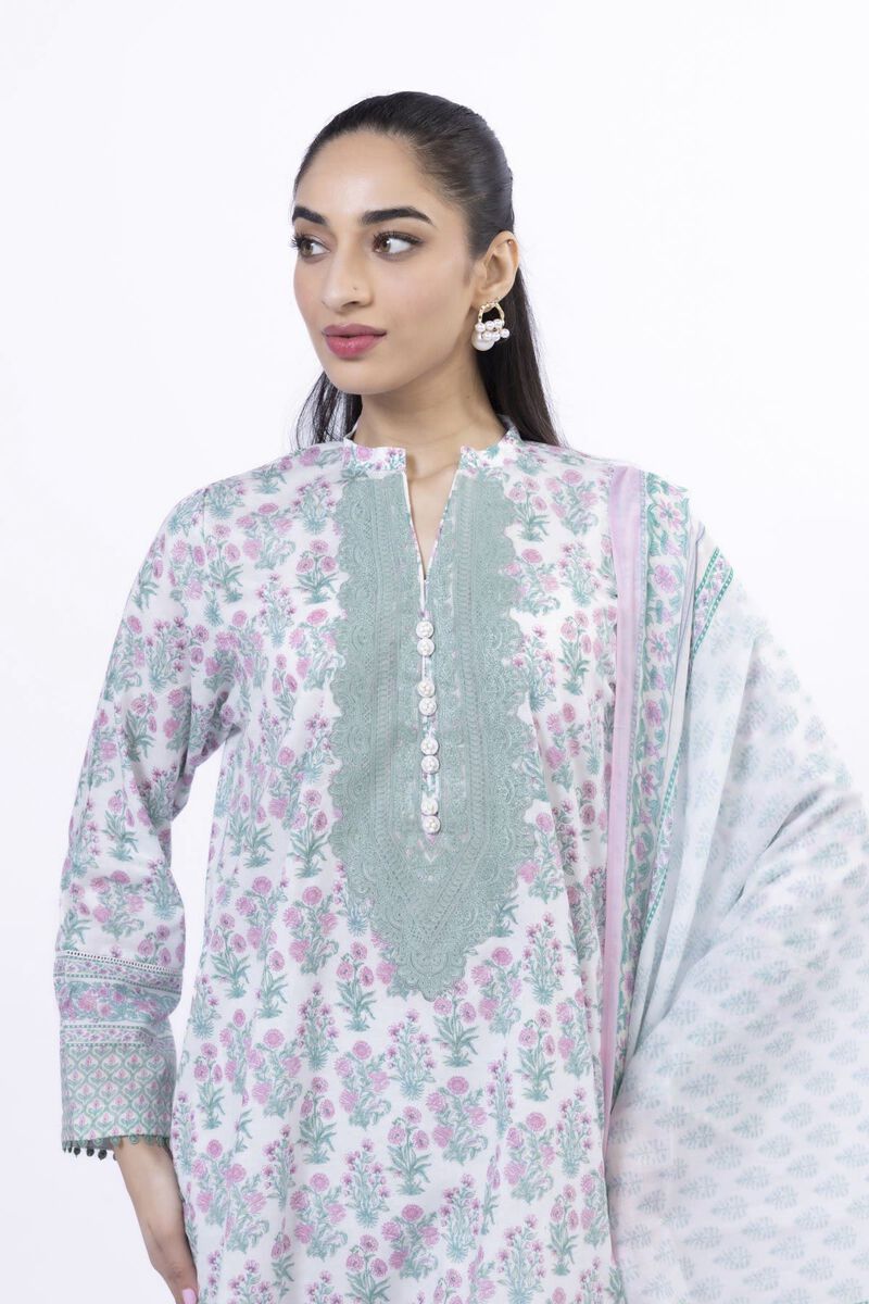 Embroidered | Lawn | Fabrics 3 Piece | null