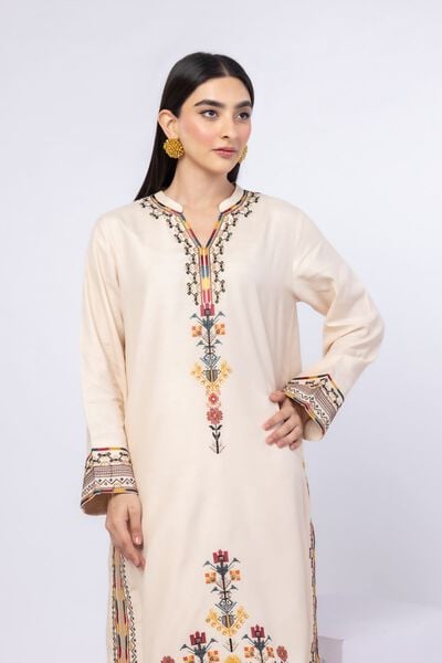 Embroidered | Russian Raw Silk | Kurta | GBP 45.00