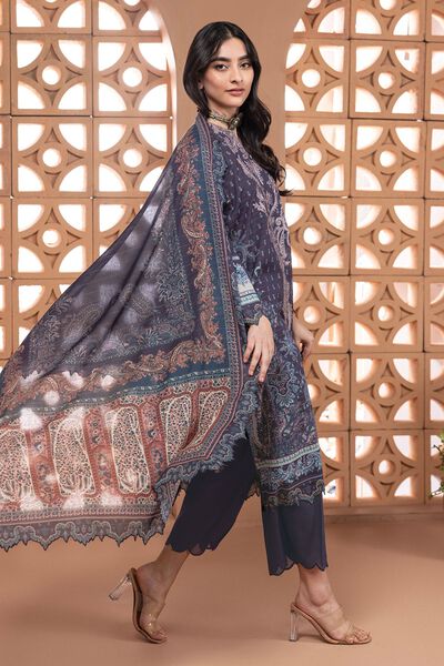 Messuri | Embroidered | Fabrics 3 Piece | GBP 15.00