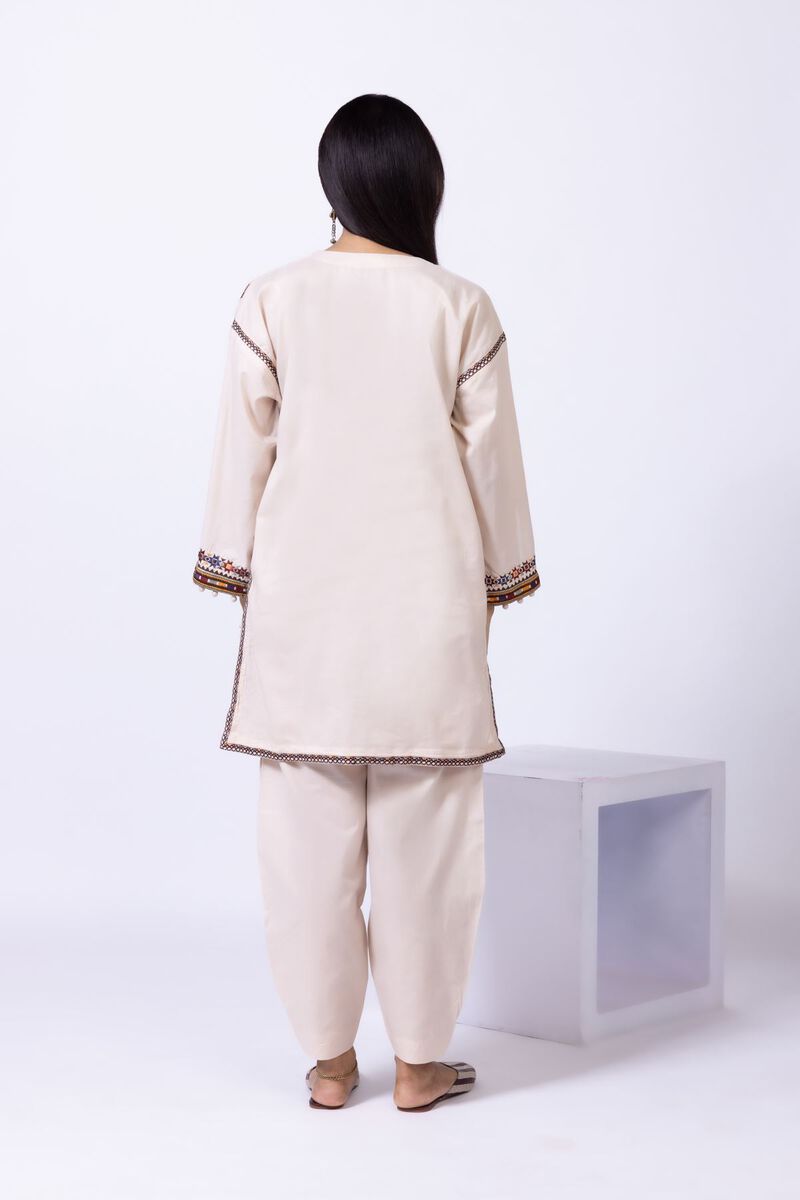 Embroidered | Cambric | Kurta | GBP 12.50