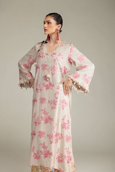 Embroidered | Raw Silk | Kurta | GBP 60.00