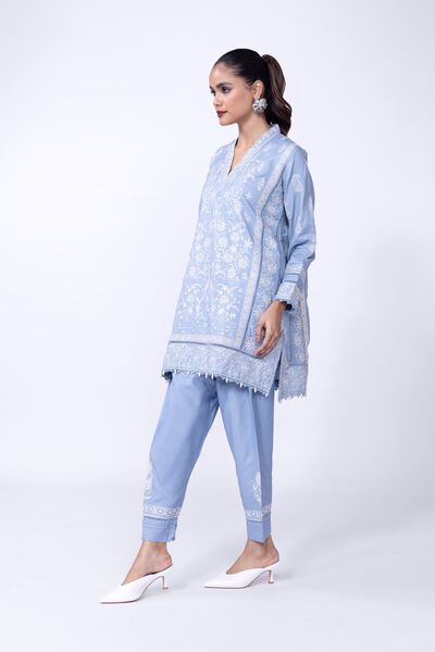 Embroidered | Russian Raw Silk | Shalwar | GBP 7.50