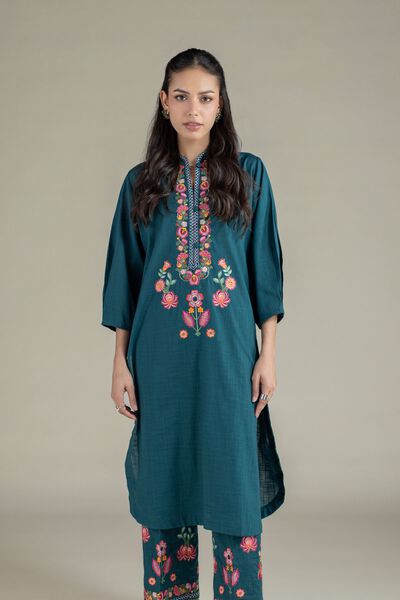 Embroidered | Heavy Textured Cotton | Kurta | GBP 25.00