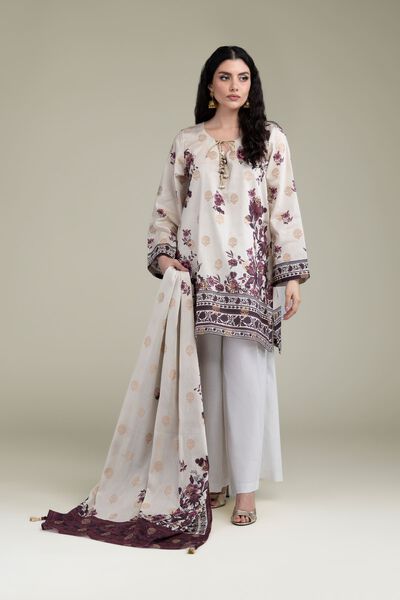 Printed | Jacquard | Fabrics 3 Piece | GBP 45.00