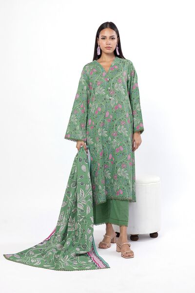 Printed |Khaddar | Fabrics 3 Piece | GBP 12.50