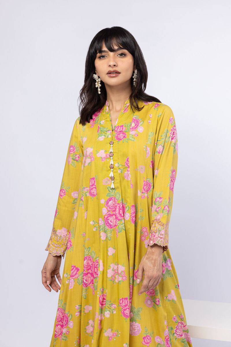 Embroidered | Crosshatch Raw Silk | Kurta | null