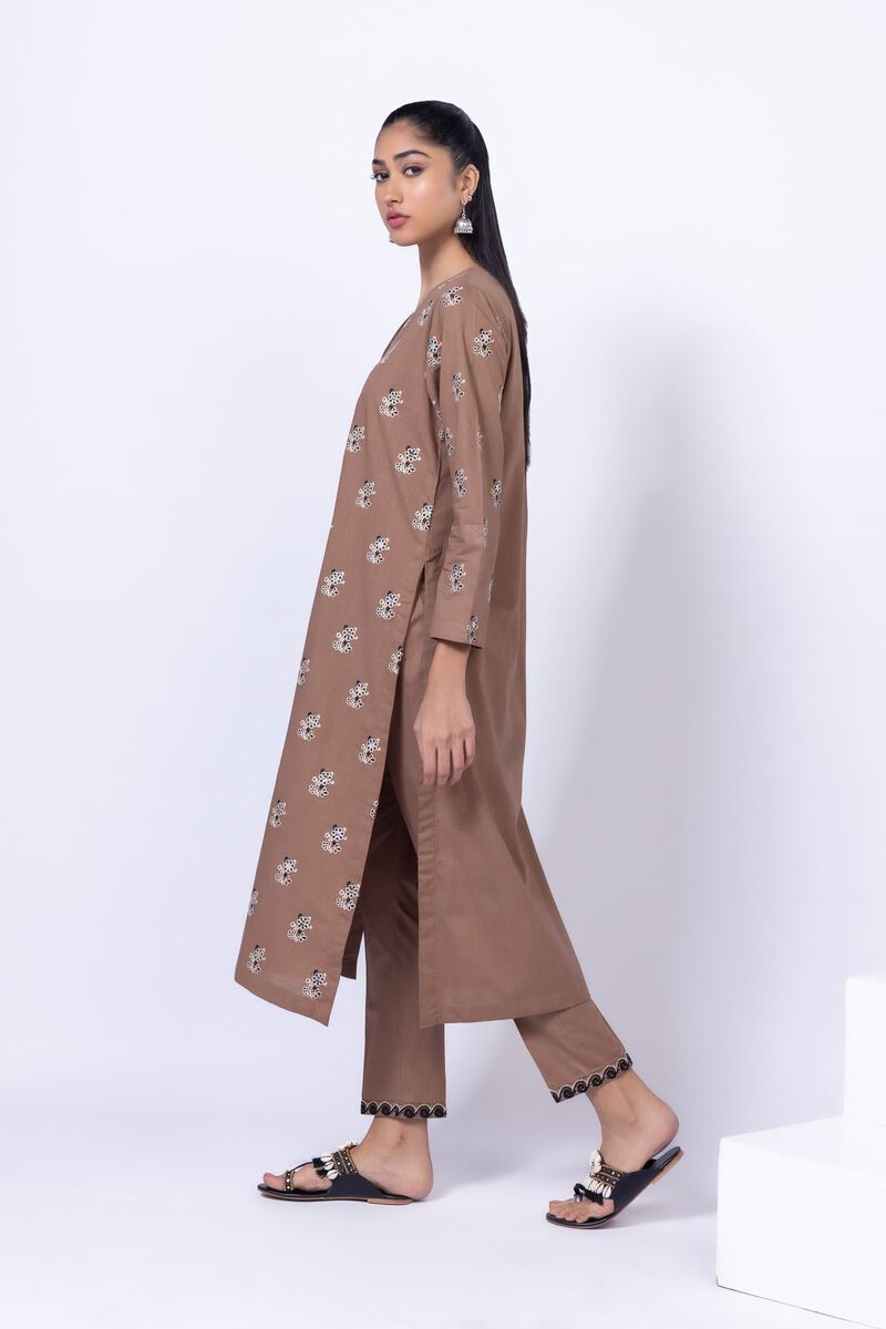 Embroidered | Crosshatch Poplin | Pants | GBP 8.00
