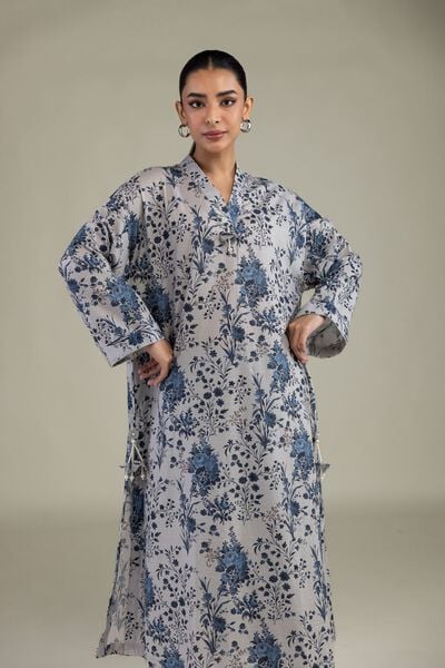 Printed | Cotton Dobby | Floral Longline Kurta | GBP 20.00