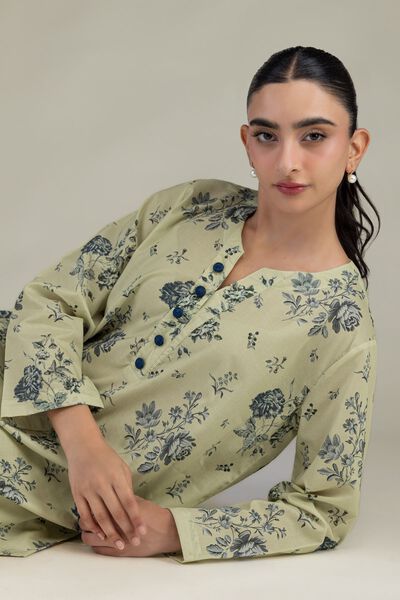 Printed | Cambric | Floral Cambric Kurta | GBP 30.00