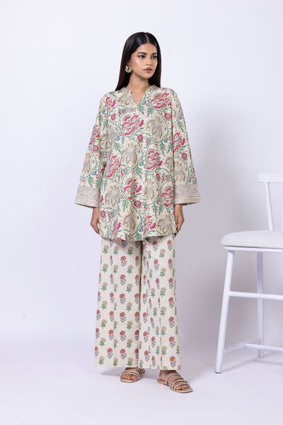 Embroidered | Crosshatch Poplin | Kurta | GBP 12.50