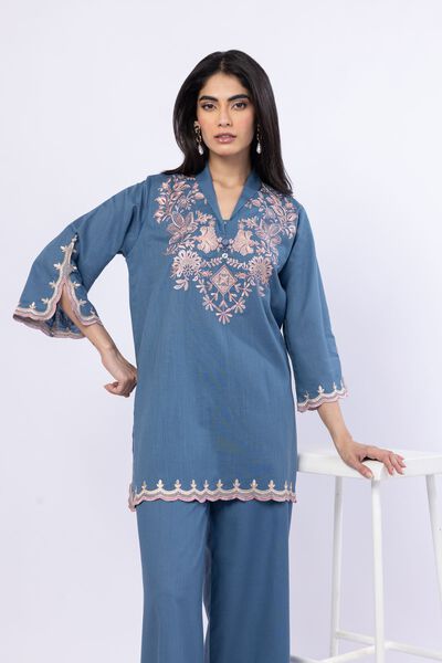 Embroidered | Linen Cotton | Kurta | GBP 30.00