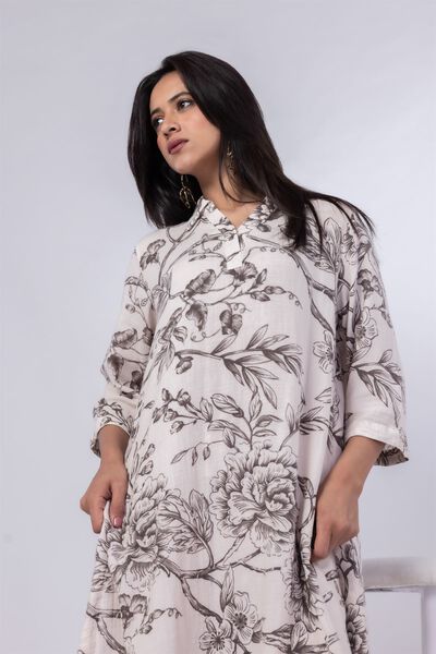 Printed | Cheese Cloth | Kurta | GBP 35.00