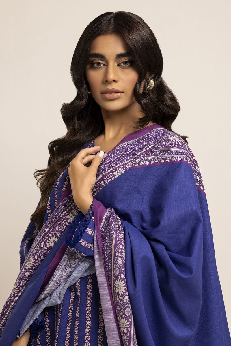 Printed | Light Khaddar | Fabrics 3 Piece | null