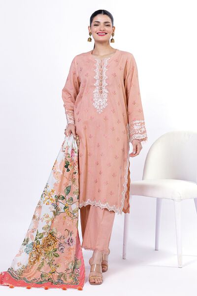 Embroidered | Jacquard | Fabrics 3 Piece | GBP 27.50