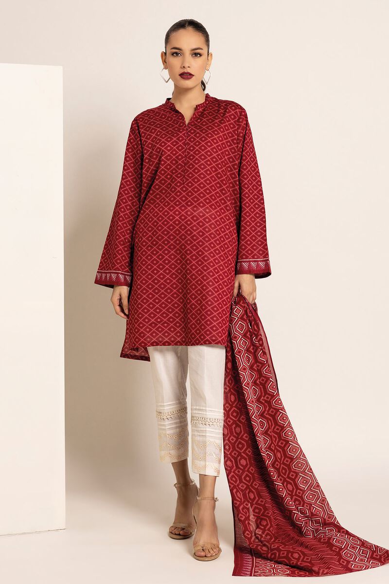 Lawn | Printed | Fabrics 2 Piece | Top Dupatta | null