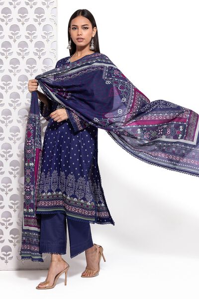 Lawn | Embroidered | Fabrics 3 Piece | GBP 12.50