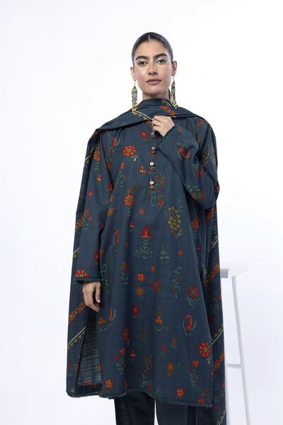 Printed | Light Khaddar | Fabrics 3 Piece | GBP 25.00