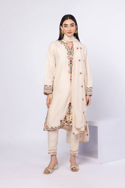 Embroidered | Russian Raw Silk | Pants | GBP 20.00