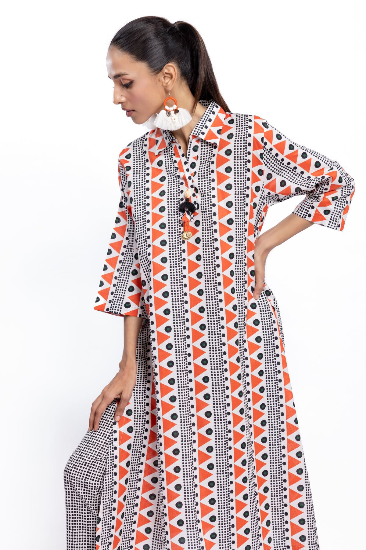 stein OVERSIZED DIVIDE SLEEVE ANORAK